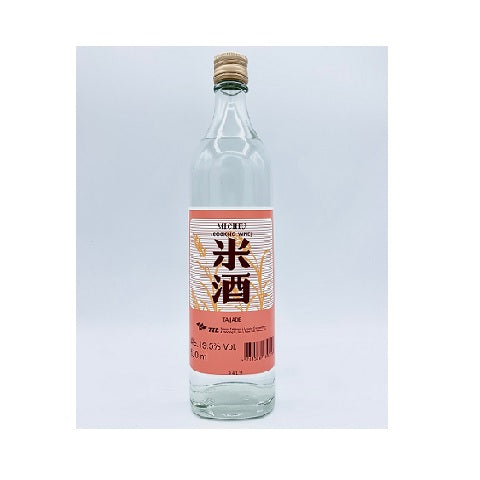 Rice alcohol for cooking 台灣台酒料理米酒 600ml