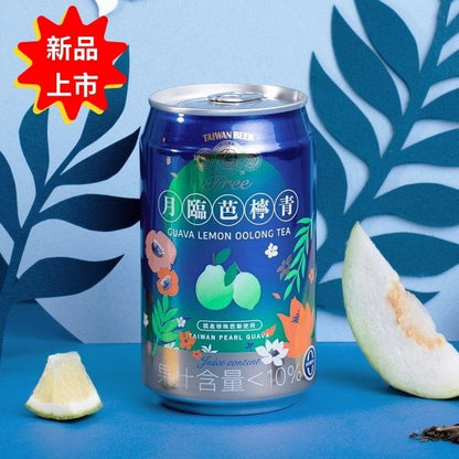 Gold Metal FREE Guava Lemon Oolong Tea (Végétarien) 金牌FREE啤酒風味飲料-月臨芭檸青 330ml (無酒精啤酒)