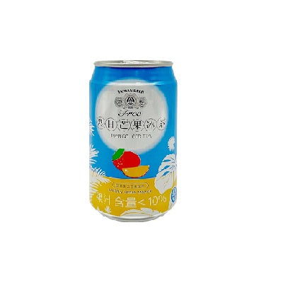 Gold Metal FREE Mango Iced Tea (Végétarien) 金牌FREE啤酒風味飲料-烈日芒果冰茶 330ml (無酒精啤酒)